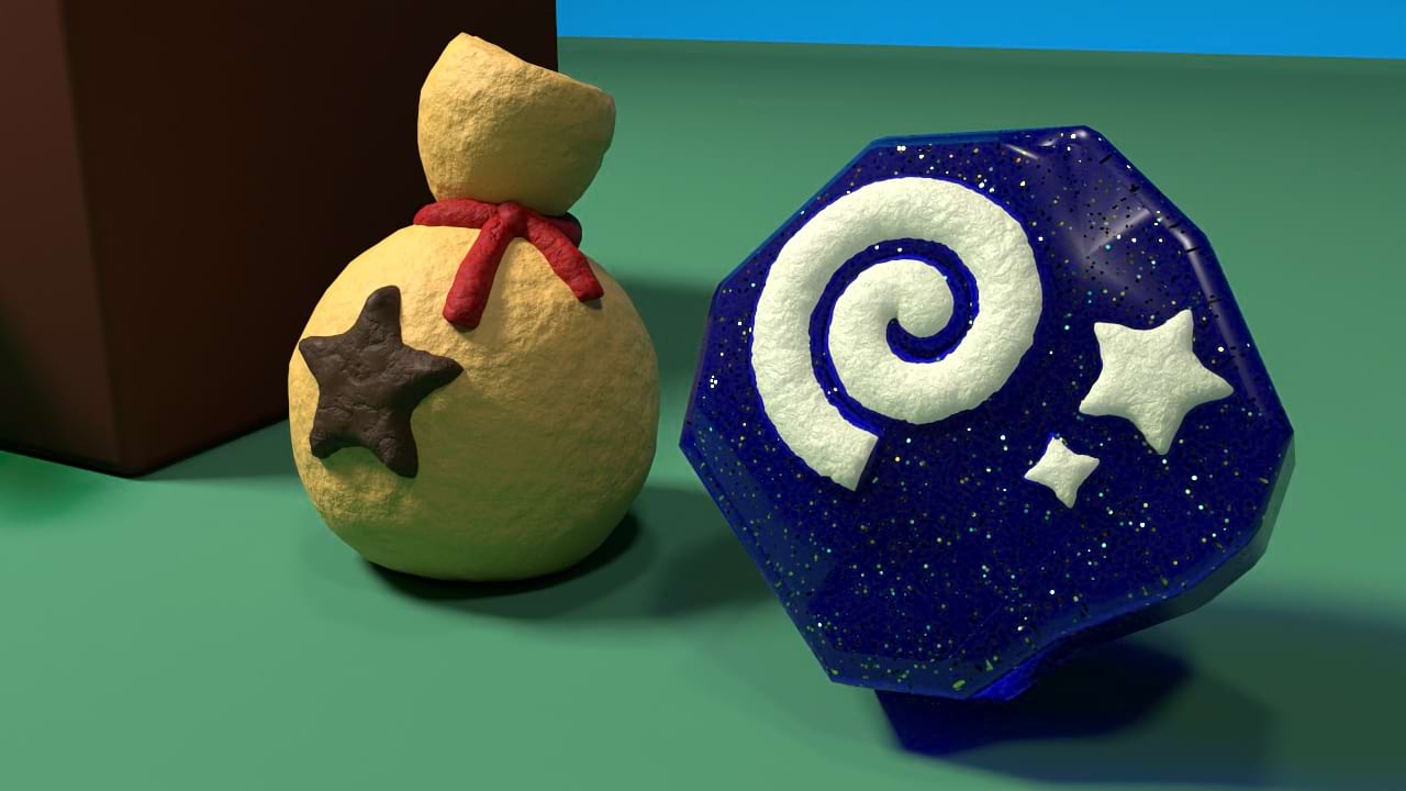 Picture of C4D Model: Sugar Candy Pigs